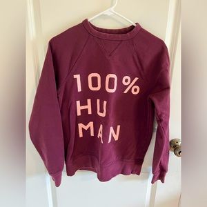 Everlane 100% Human sweatshirt XS